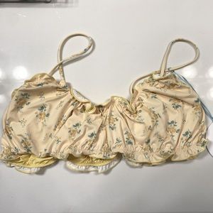 Frankies Bikinis x GIGI HADID Arabelle Floral Bralette Bikini Top